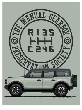 TMGPS BRONCO (4 Door) Print