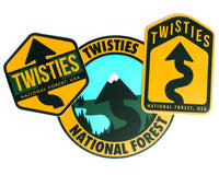 TWISTIES NATIONAL FOREST Decal Pack