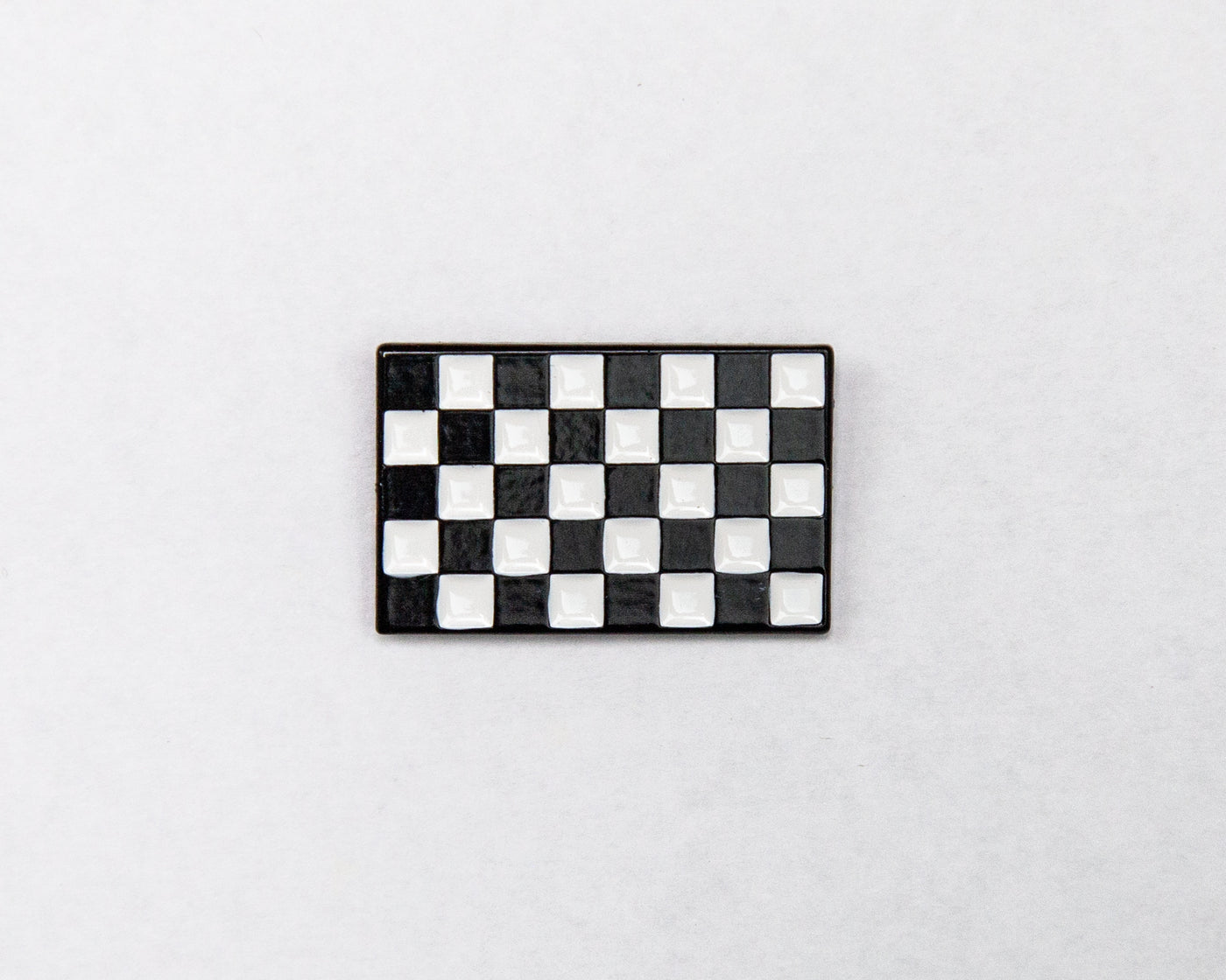 Checkered Flag Enamel Pin