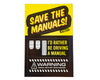Save The Manuals - Sticker Sheet