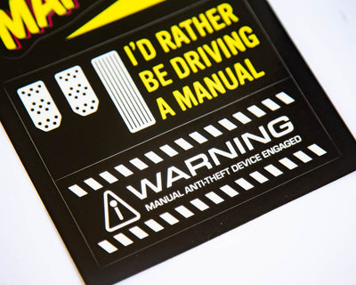 Save The Manuals - Sticker Sheet