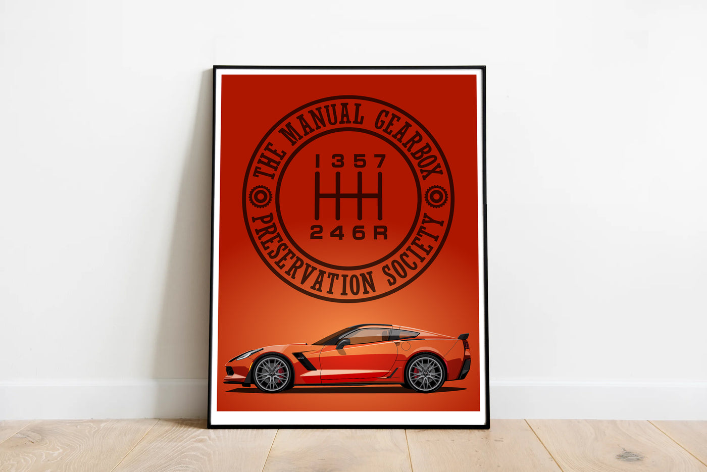 TMGPS Corvette (C7) Print
