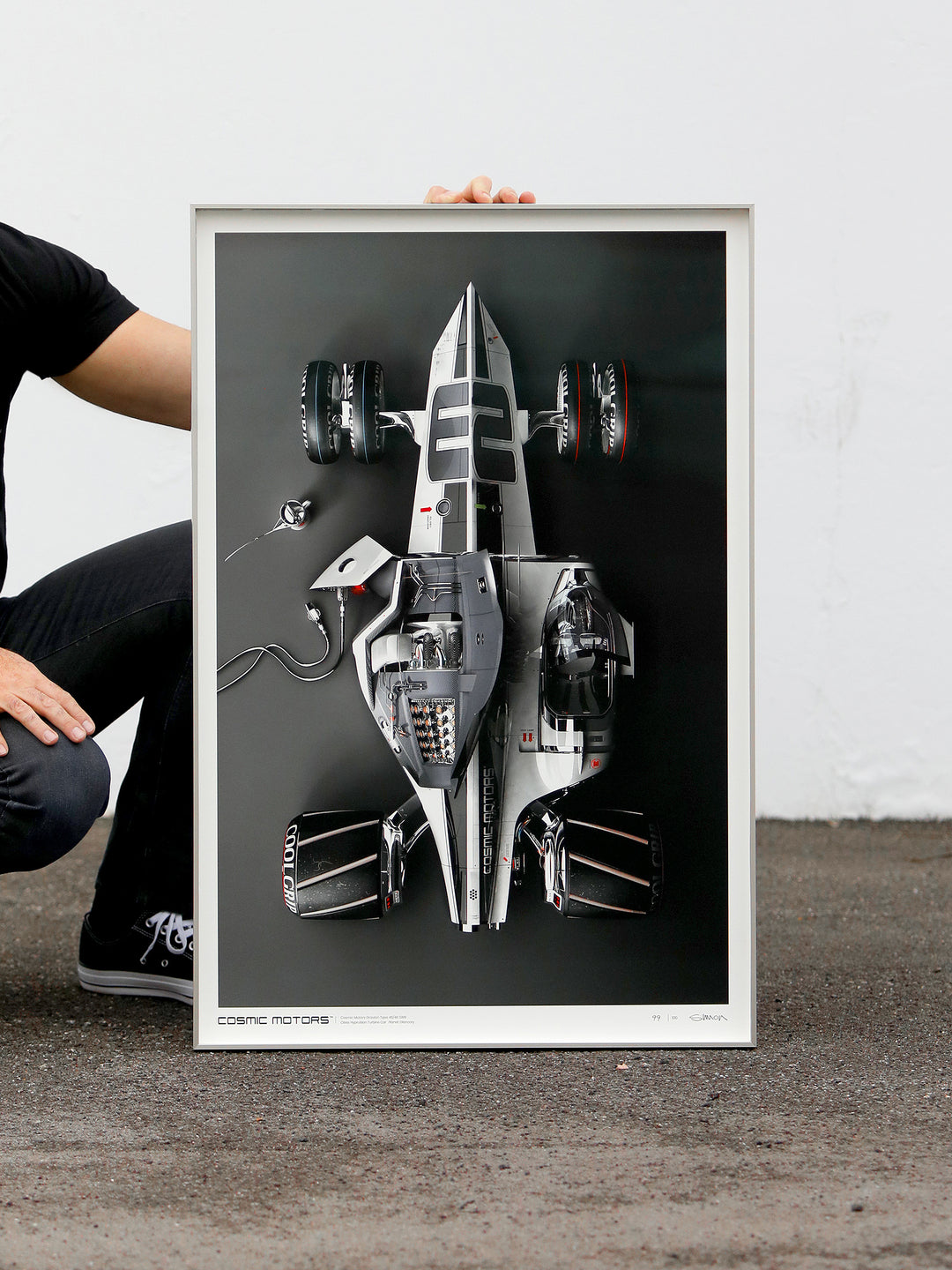 Cosmic Motors™ Limited Edition Prints: Gravion 01