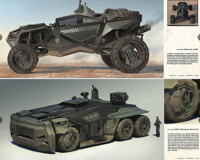 DRIVE: vehicle sketches and renderings