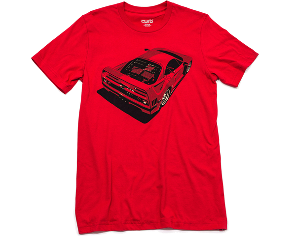 ★COVERNAT★ Volume Car Graphic T-Shirt Magenta CO2502ST41MA Volume Car Graphic T-Shirt Magenta - Covernat | 60% - Asian