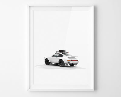 911 Rally Plain Bodies Print by INK (Rear)