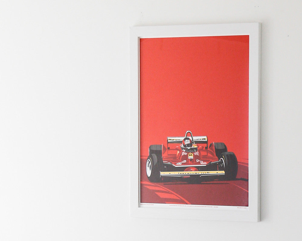 LEGENDS NEVER DIE - #002 GILLES VILLENEUVE – The Curb Shop