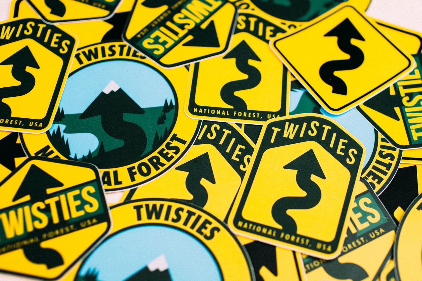 TWISTIES NATIONAL FOREST Decal Pack
