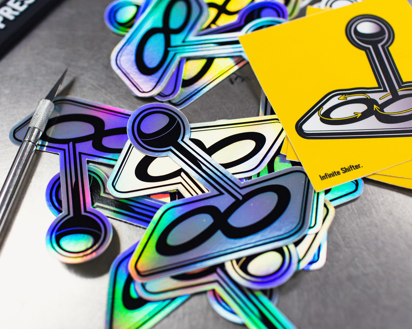 INFINITE SHIFT Sticker Pack – The Curb Shop